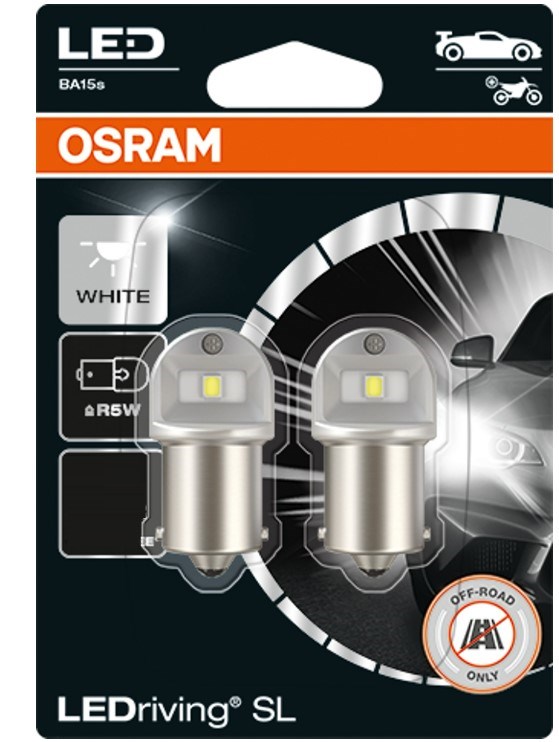 Osram R5W BA15s LED Pære (2 stk)