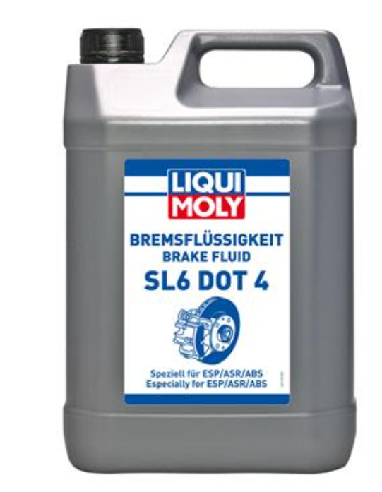 Liqui Moly Bremsevæske SL6 DOT4 (5 liter)
