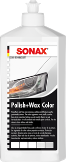 Sonax Polish og wax color - hvid (500ml)