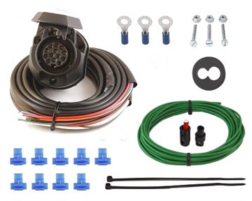 13-Polet Stikdåsesæt "DIN" PVC 