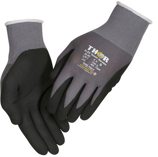 Thor Flex Mekanikerhandske m. touch - Str. 9