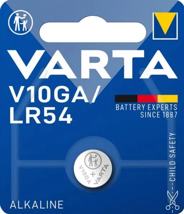 V10GA / LR54 Varta Knapcelle batteri  (1 stk)