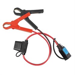 Victron stik med ladeklemmer & sikring