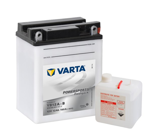 Afvist Kent en kreditor YB12A-B batteri - Vedligeholdelsesfri Varta Freshpack batterier til  Motorcykel, havetraktor, jetski og meget mere. Danmarks bedste priser på  Varta batterier.