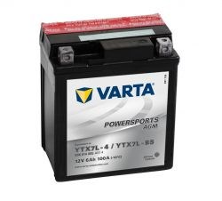 Varta Powersports AGM 6Ah 506014 / YTX7L-BS
