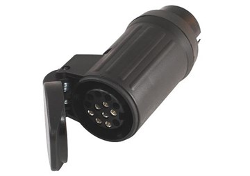 Adaptor fra 7 polet bil til 13 polet trailer "Midi"