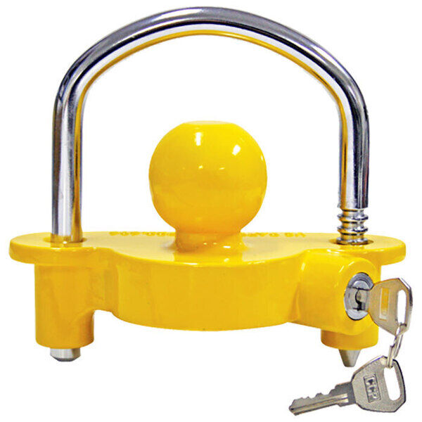 Kuglekoblingslås med bøjle