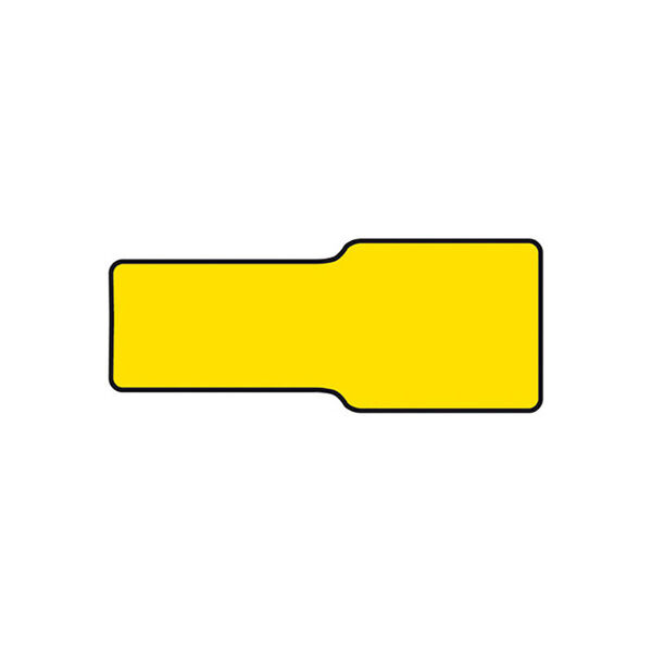 Kabelsko gul hun rund 2,5-6mm2 10 stk