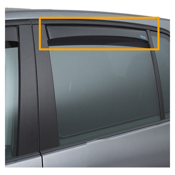 Climair bagvindafviser VW ID.4 (E21) 2020-, 5-dr, sort