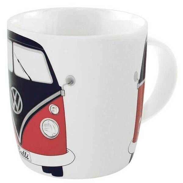 Krus, VW T1 bus "classic", rød/sort
