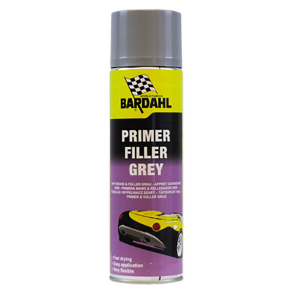 Bardahl Primer Og Filler Grå Spray 500 Ml.