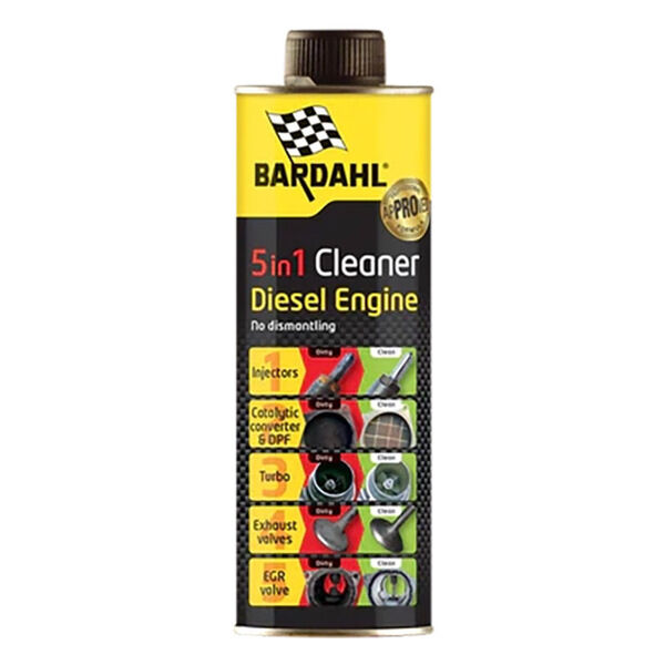 Bardahl Top Diesel Plus Injector Cleaner Additive – 1 Liter Bottle (Made In USA)