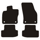 Velour måtter Audi Q2 2016 -