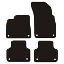 Velour måtter Audi Q3 2018-