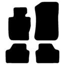 Velour måtter BMW X1 2009-