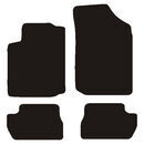 Velour måtter Citroen C2 2003-2017