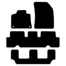 Velour måtter Citroen C4 Picasso 2013-