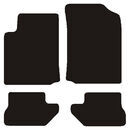 Velour måtter Citroen C3 Pluriel 2002-