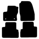 Velour måtter Ford C-MAX 2011-