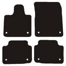 Velour måtter Jaguar I-PACE 2018-