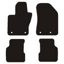 Velour måtter Jeep Compas (Mp) 2017-