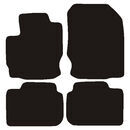 Velour måtter Mitsubishi Colt 2009-