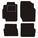 Velour måtter Nissan Almera N16 5drs 2000-