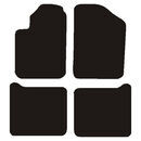 Velour måtter Peugeot Partner 1997-2005