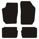 Velour måtter Skoda Fabia 2000-2007