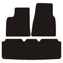 Velour måtter Tesla Model S 2012-