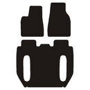 Velourmåtter Tesla Model X 2016-, 7 pers.