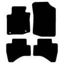 Velour måtter Toyota Aygo i 2010-2014