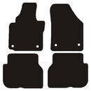 Velour måtter VW Touran 2003-2007 Oval lås