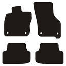 Velour Måtter VW Golf 8 automatgear 2020-