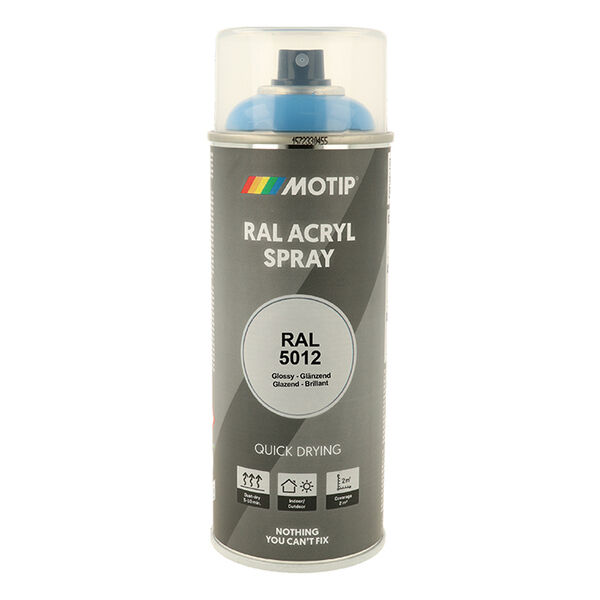 Motip Ral 5012 high gloss light blue