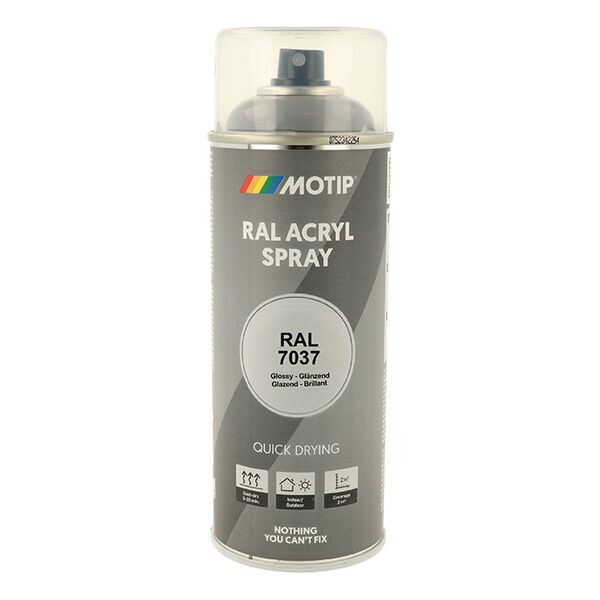 Motip Ral 7037 high gloss dust grey