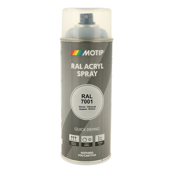 Motip Ral 7001 high gloss silver grey