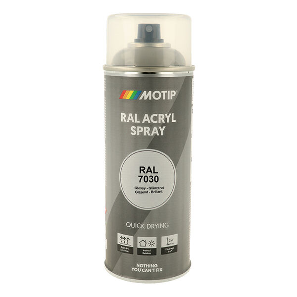 Motip Ral 7030 high gloss stone grey