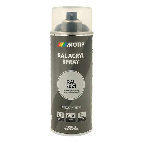 Motip Ral 7021 high gloss  black grey