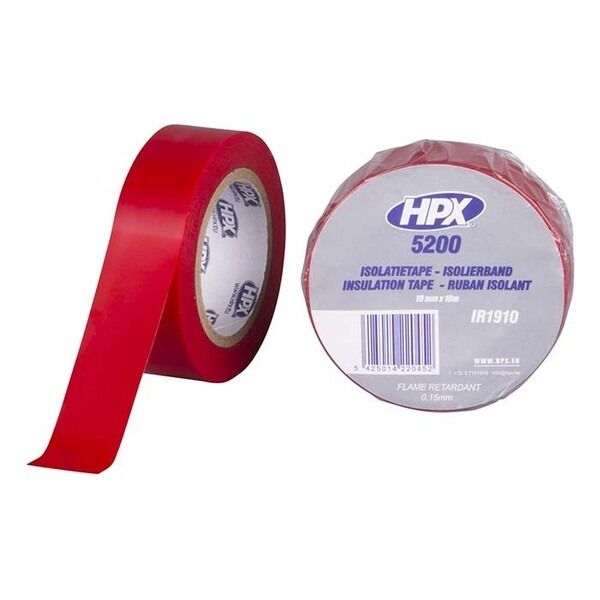 HPX isolerbånd red 19mm x 10m