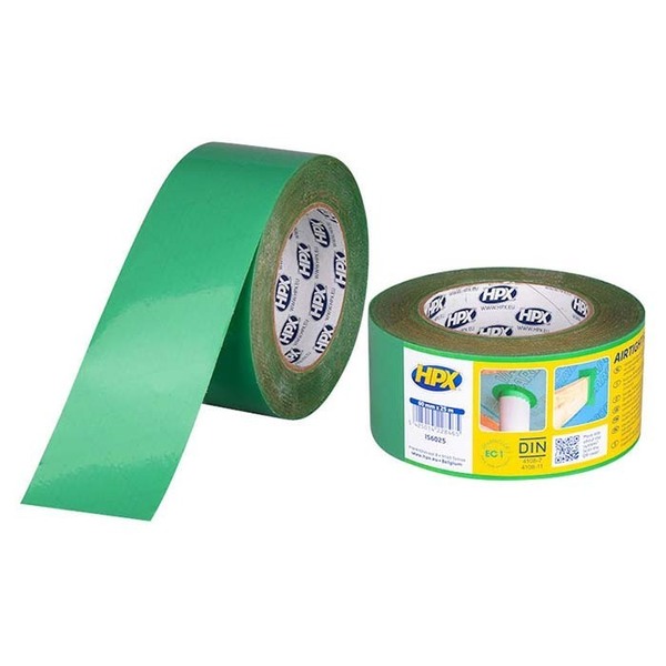 HPX PE film tape, grøn, 60mm x 25m
