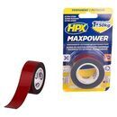 HPX max power monteringstape sort, 25mm x 1,5m