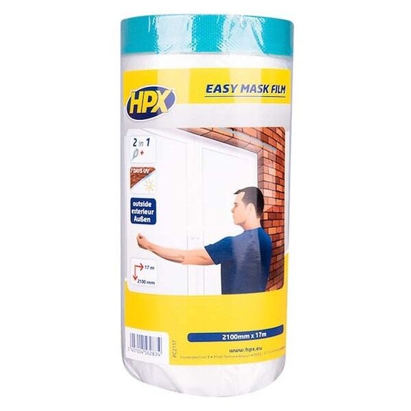 HPX afdækningsfilm til overflader 2100mm x 17m