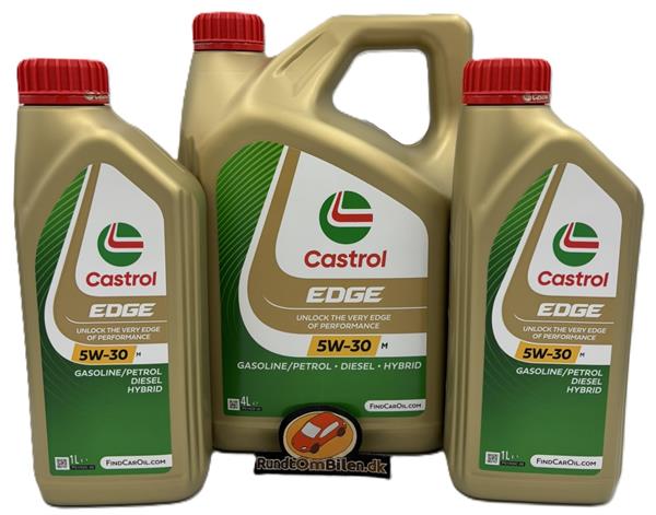 Castrol Edge 5W-30 M (Pakke med 6 liter)