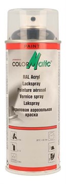 ColorMatic maling, RAL 9005 (Dyb sort), Højglans (400ml)