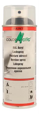 ColorMatic maling, RAL 9005 (Dyb sort), Satin-mat (400ml)