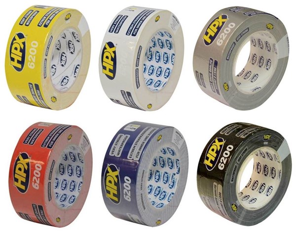 Lærredstape (Gaffetape) Vælg farve (25 meter)