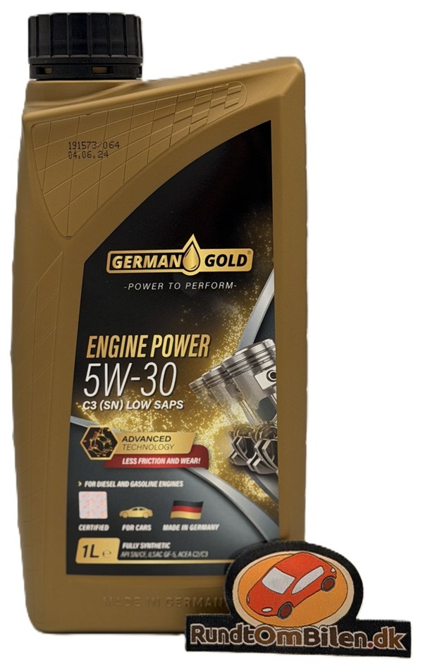 German Gold Engine Power 5W-30 C3 (1 liter)
