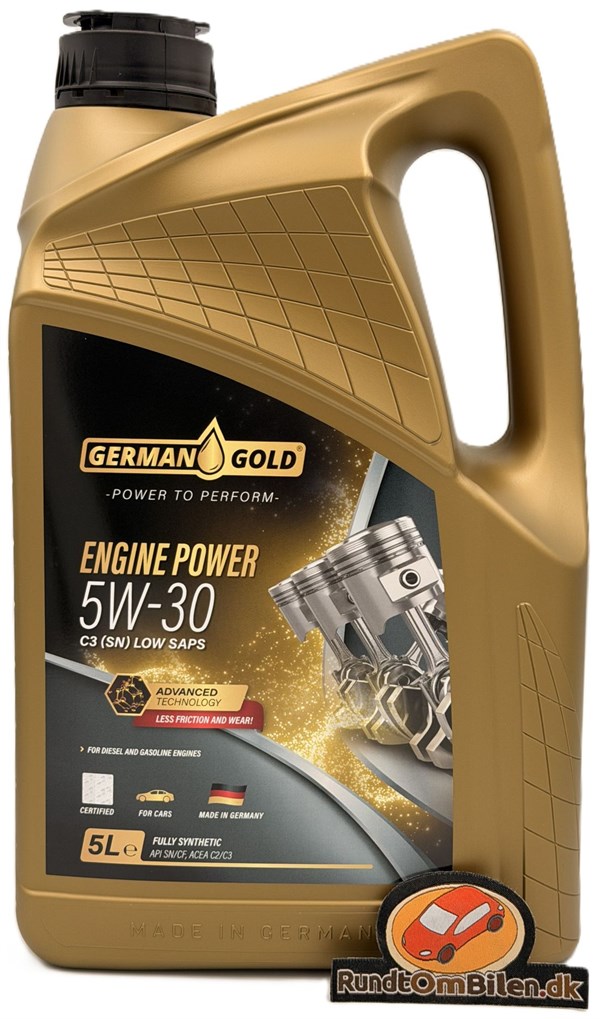 German Gold Engine Power 5W-30 C3 (5 liter)
