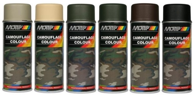 Motip Kamoflage Spraymaling